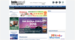 Desktop Screenshot of milenium.busko.net.pl